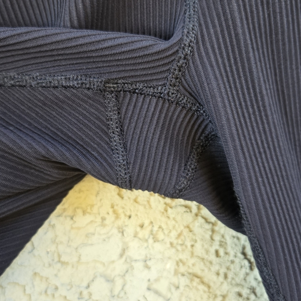 Athleta Elation Ribbed Black Tight - Picture 6 of 8